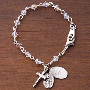 Rosary bracelet