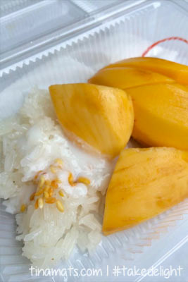 Mango sticky rice! â™¥