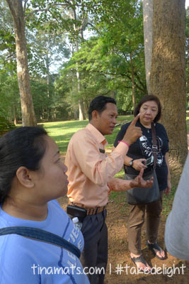 History lessons first, thanks to our guide, Chen La.